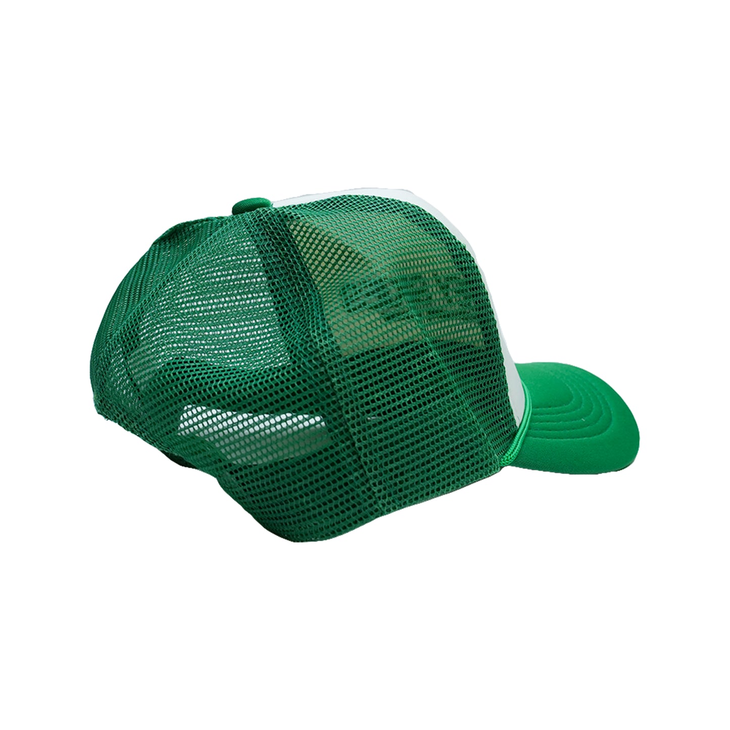 Grey Skies Trucker Hat (Green)