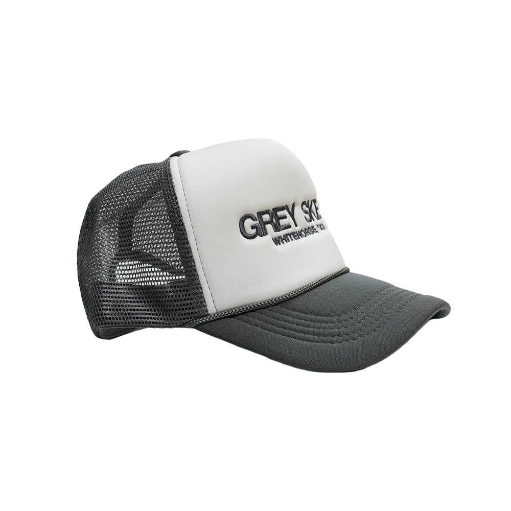 Grey Skies Trucker Hat (Gray)